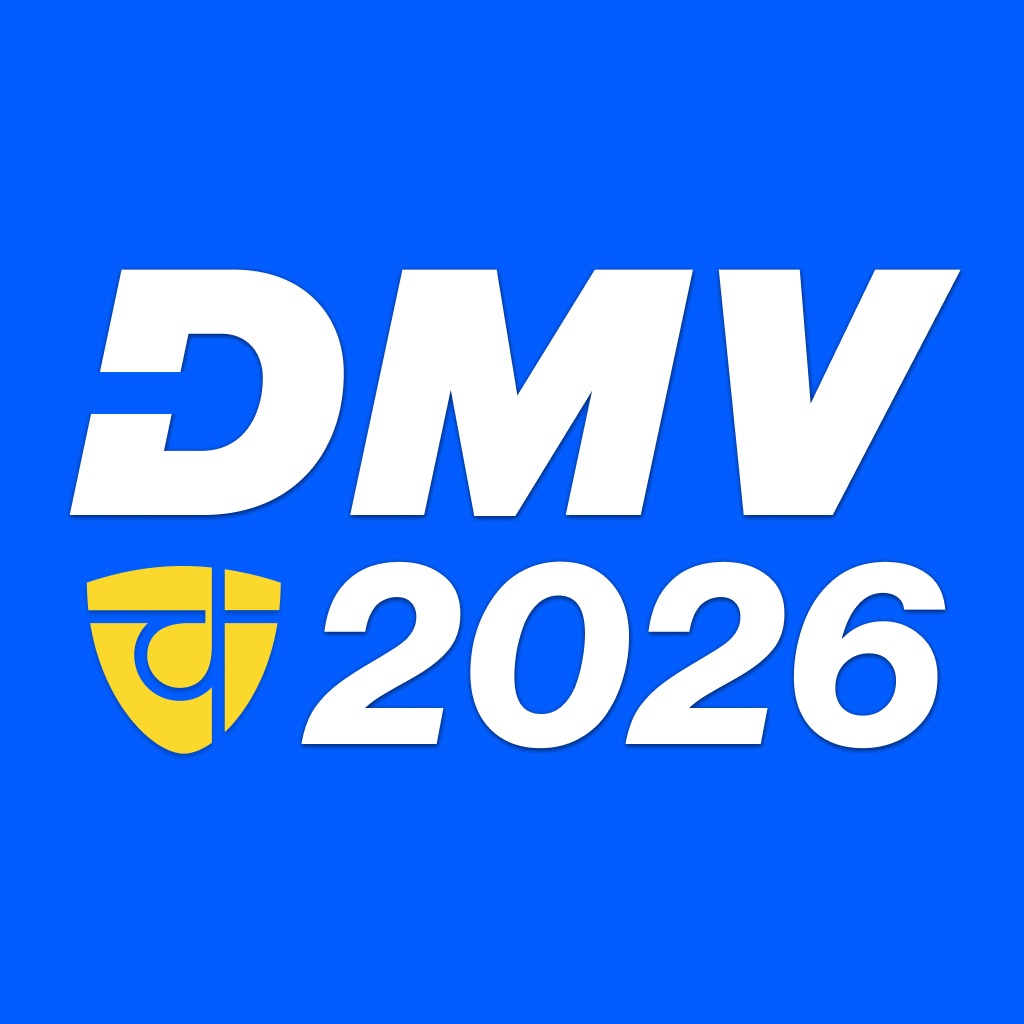 DMV Genie: Permit Test 2026 app icon captured 2026-08-12