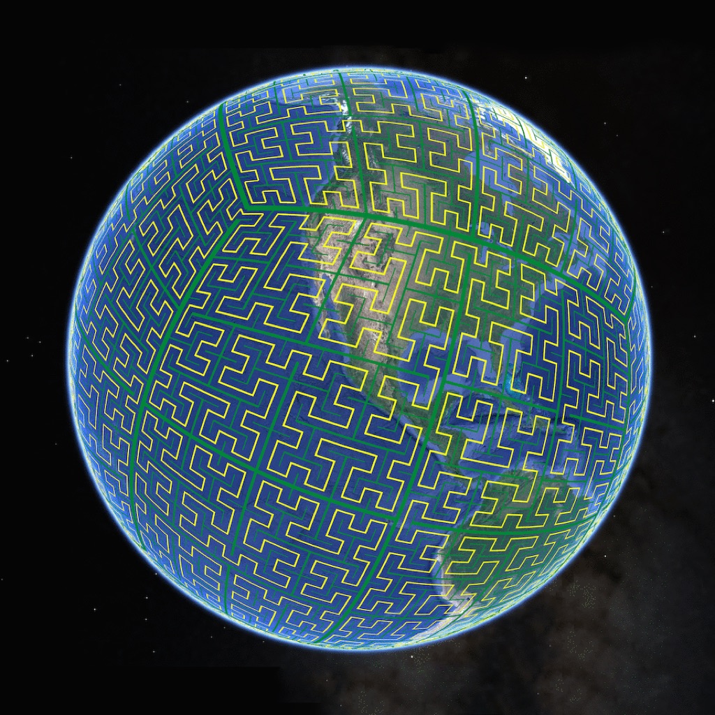 S2Cells Map app icon