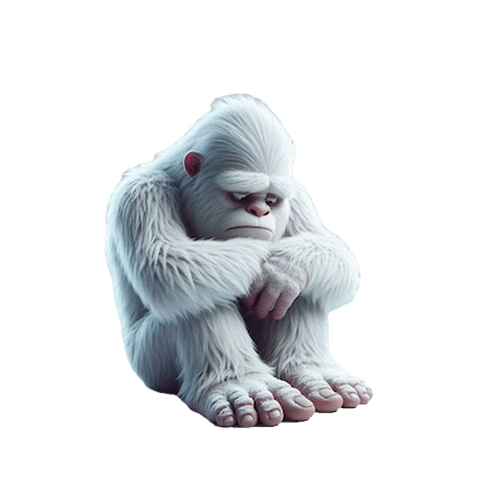 Sad Yeti Stickers app icon