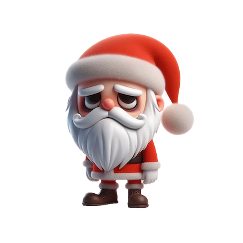 Sad Santa Stickers app icon