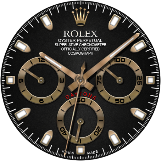 Rolex Daytona Watch face Google Play icon captured 2026-08-12