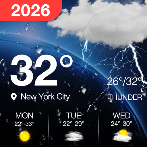 Local Weather：Weather Forecast Google Play icon captured 2026-08-12