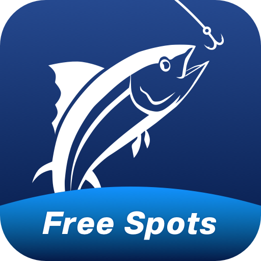 Fishing Spots - Fish Finder Google Play icon captured 2026-08-13