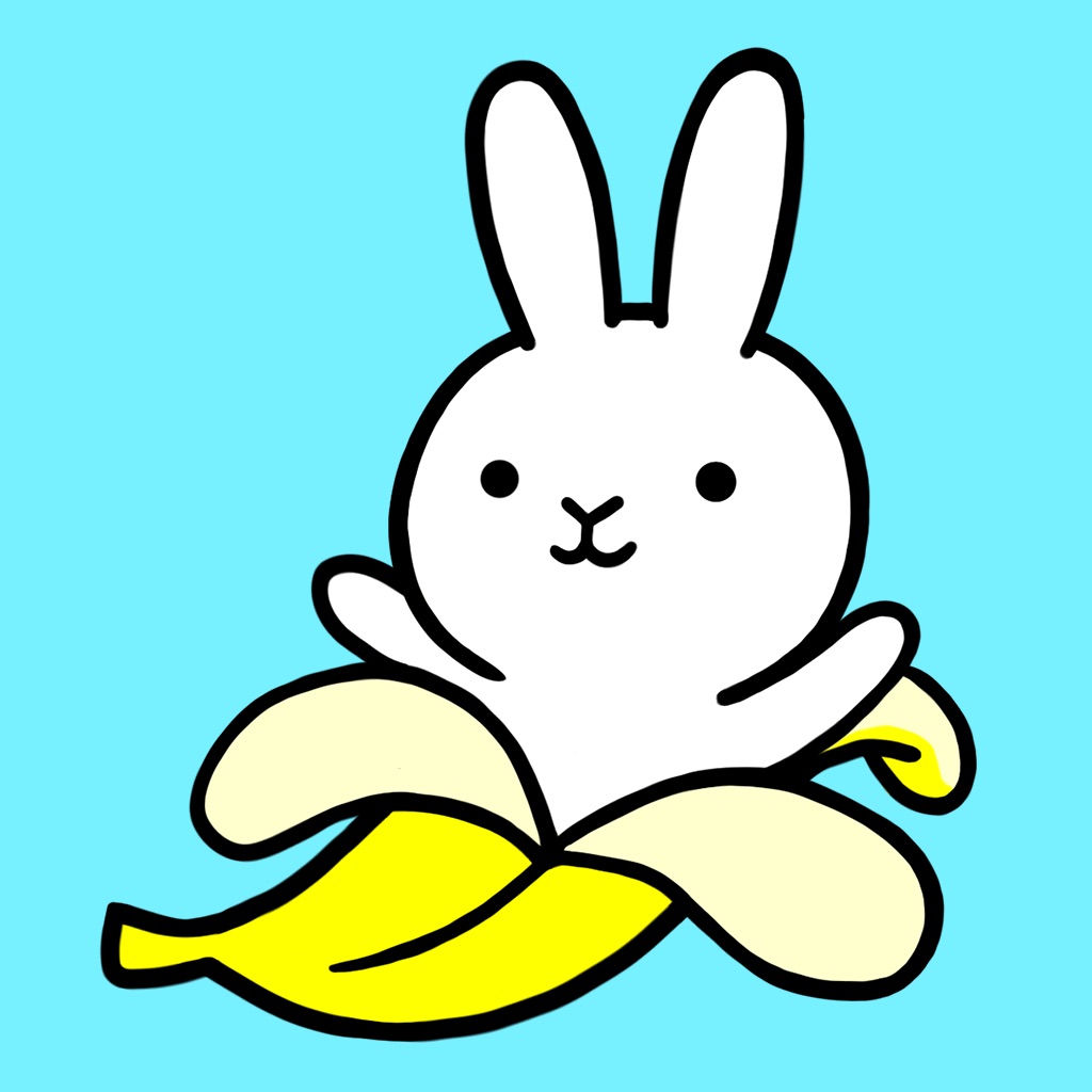 # Punny Bunny Animated Sticker app icon