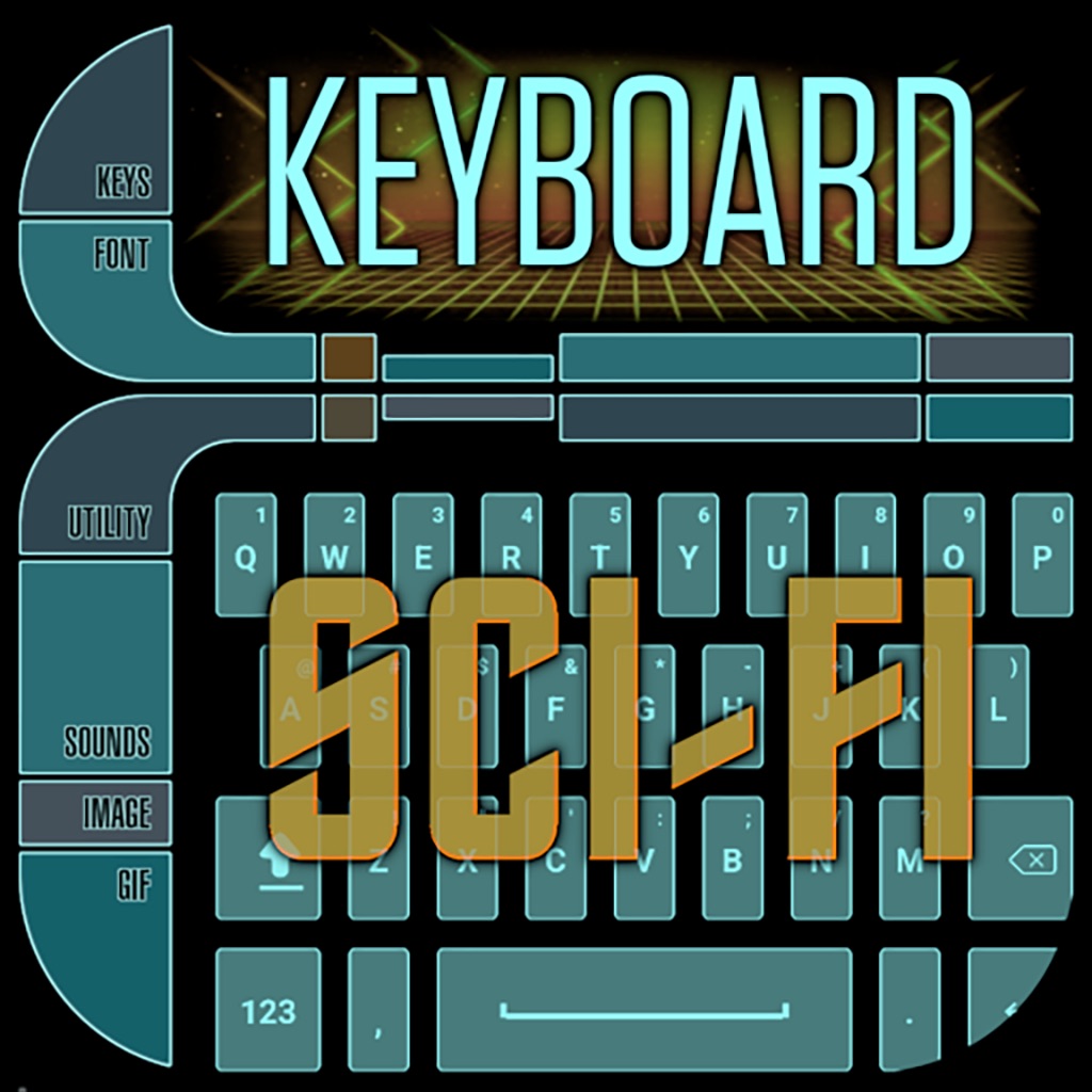 Sci-Fi Keyboard app icon