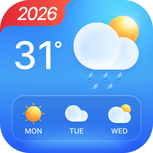 Live Weather: Forecast & Radar Google Play icon captured 2026-08-12