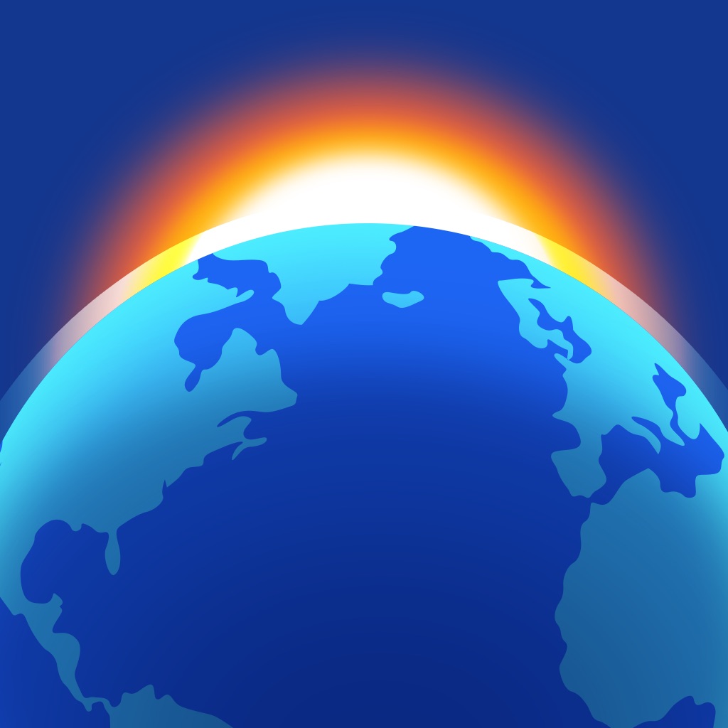 Living Earth - Clock & Weather app icon