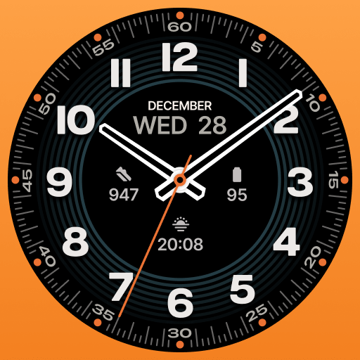 Granza Analog Watch Face Google Play icon captured 2026-08-13