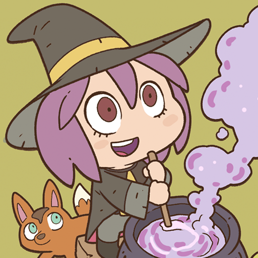 Potions & Spells: Idle Witches Google Play icon captured 2026-08-14