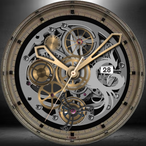 Elegant Skeleton Watch Face Google Play icon captured 2026-08-13