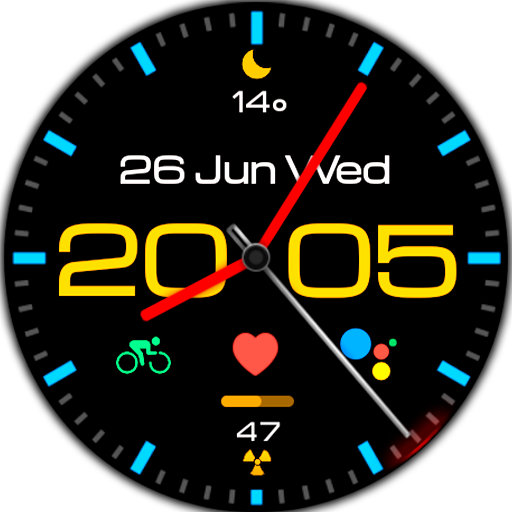 WIN - MOD4 Hybrid watch face Google Play icon captured 2026-08-13