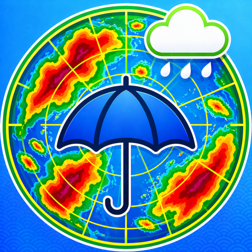 Weather Rain Radar: Previsão Google Play icon captured 2026-08-15