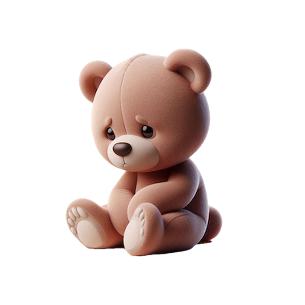 Sad Teddy Bear Stickers app icon