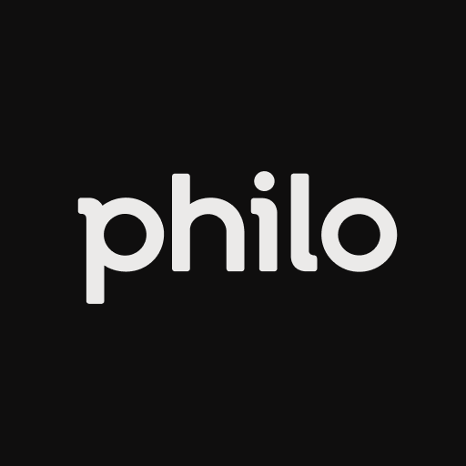 Philo: Shows, Movies, Live TV. Google Play icon captured 2026-08-12