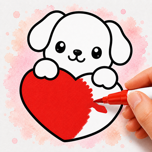 Fun Color Pop: Easy Painting Google Play icon captured 2026-08-12