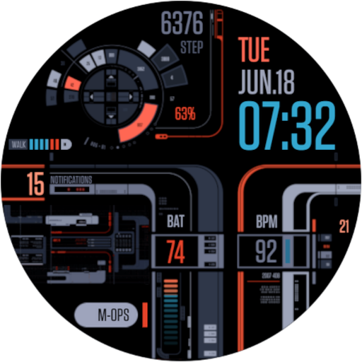 TREK: 25th Century Watch v3 Google Play icon captured 2026-08-13