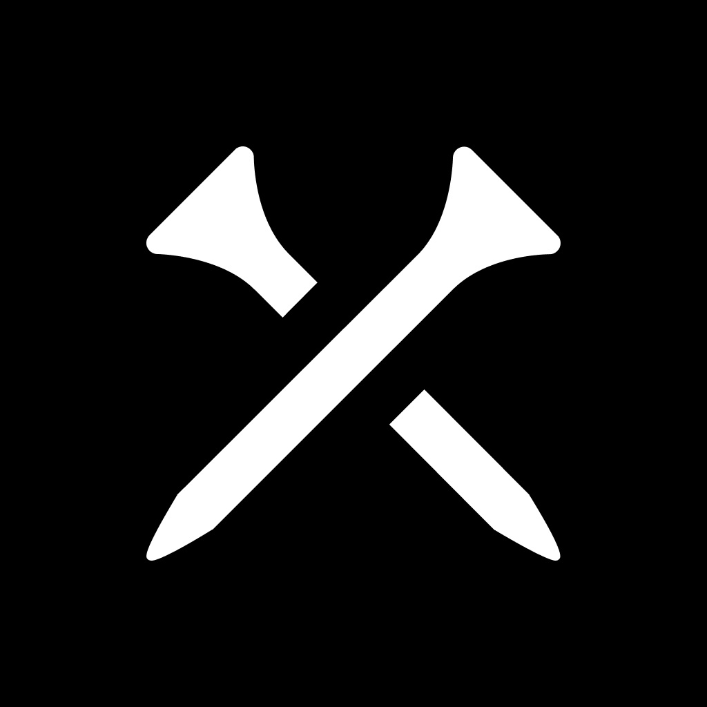 Blue Tees GAME: AI Golf GPS app icon
