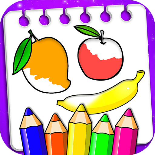 Fruits Coloring Book & Drawing Google Play icon captured 2026-08-13