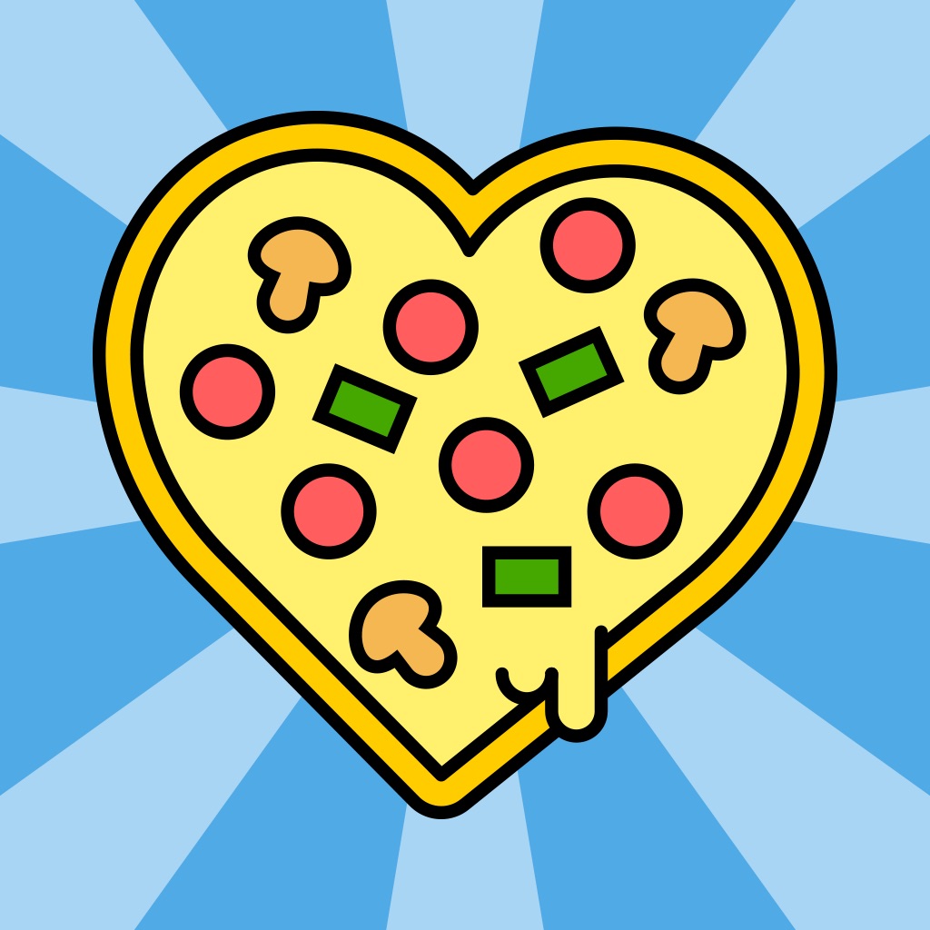 I Love Pizza Sticker Pack app icon captured 2026-08-12