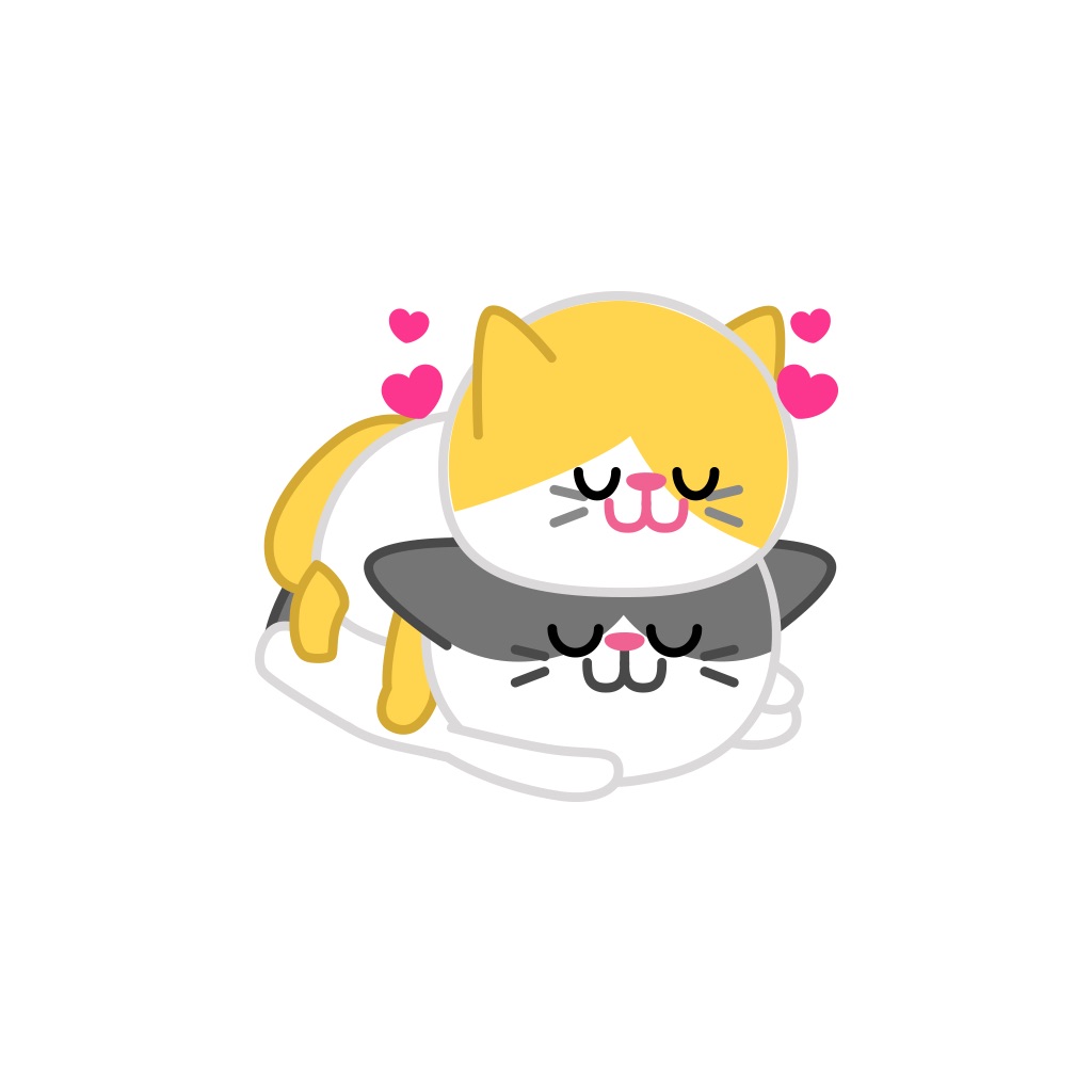 Cute baby cat ver.love app icon