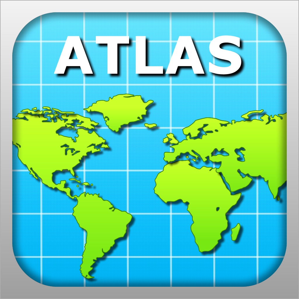 Atlas Pro: Maps & Facts app icon captured 2026-08-12