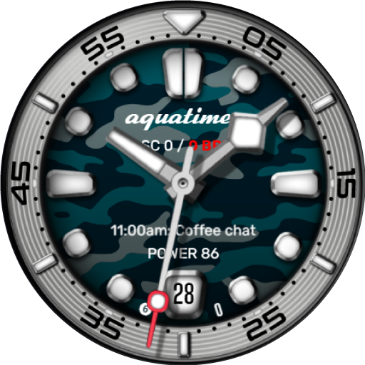 AquaTimer - Diver Watch Face Google Play icon captured 2026-08-13