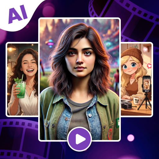 AI Photo Video Maker Google Play icon captured 2026-08-12