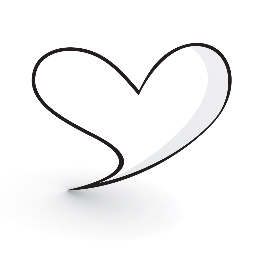Heart Sketch iMessage Stickers app icon captured 2026-08-14