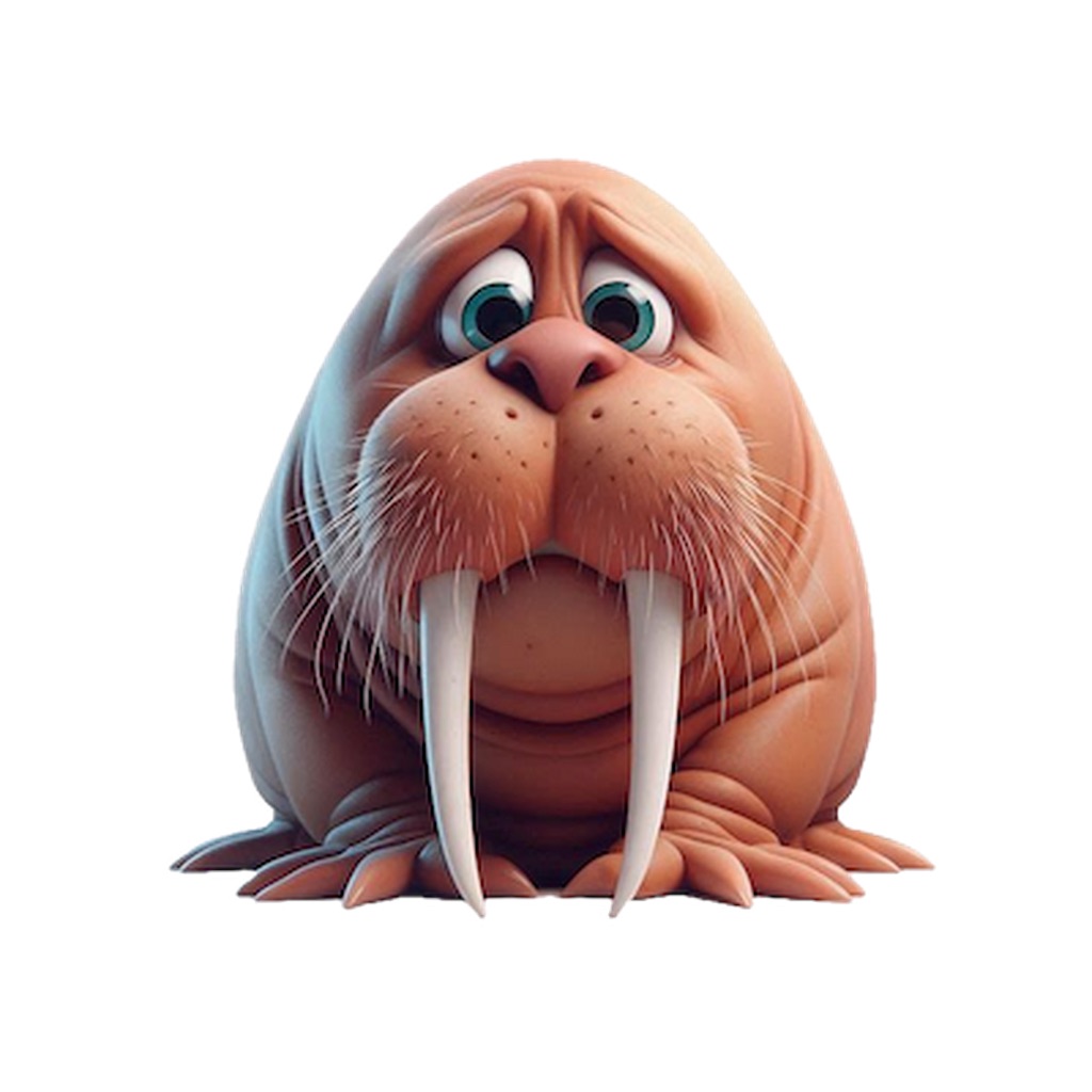 Sad Walrus Stickers app icon