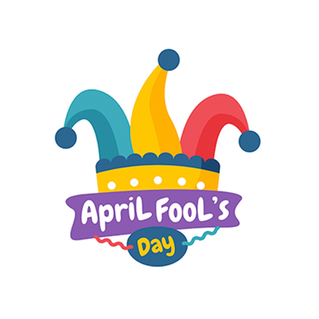 April Fools GIF Stickers app icon