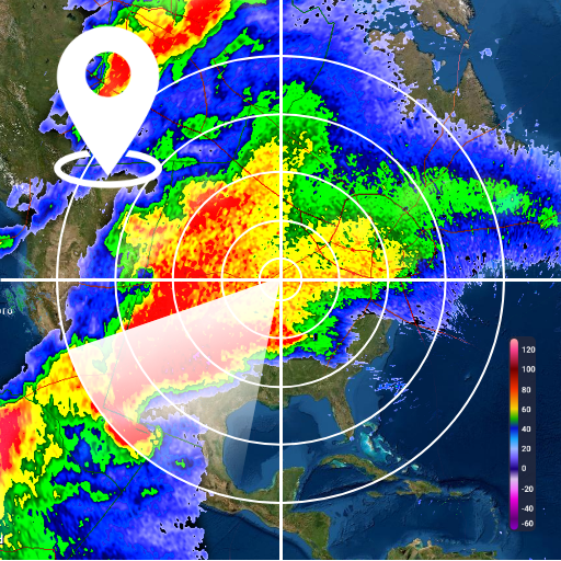 Radar meteorológico ao vivo Google Play icon captured 2026-08-12