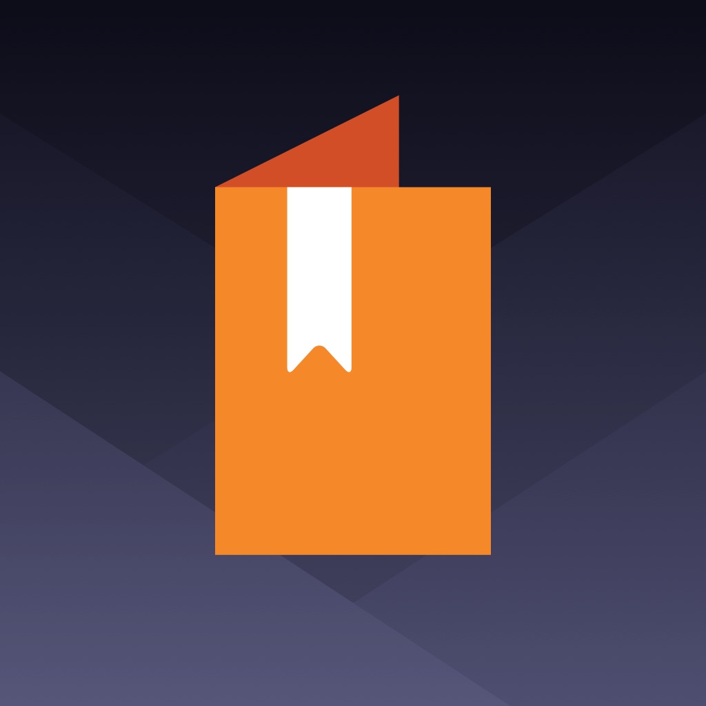 Bookshelf app icon captured 2026-08-12