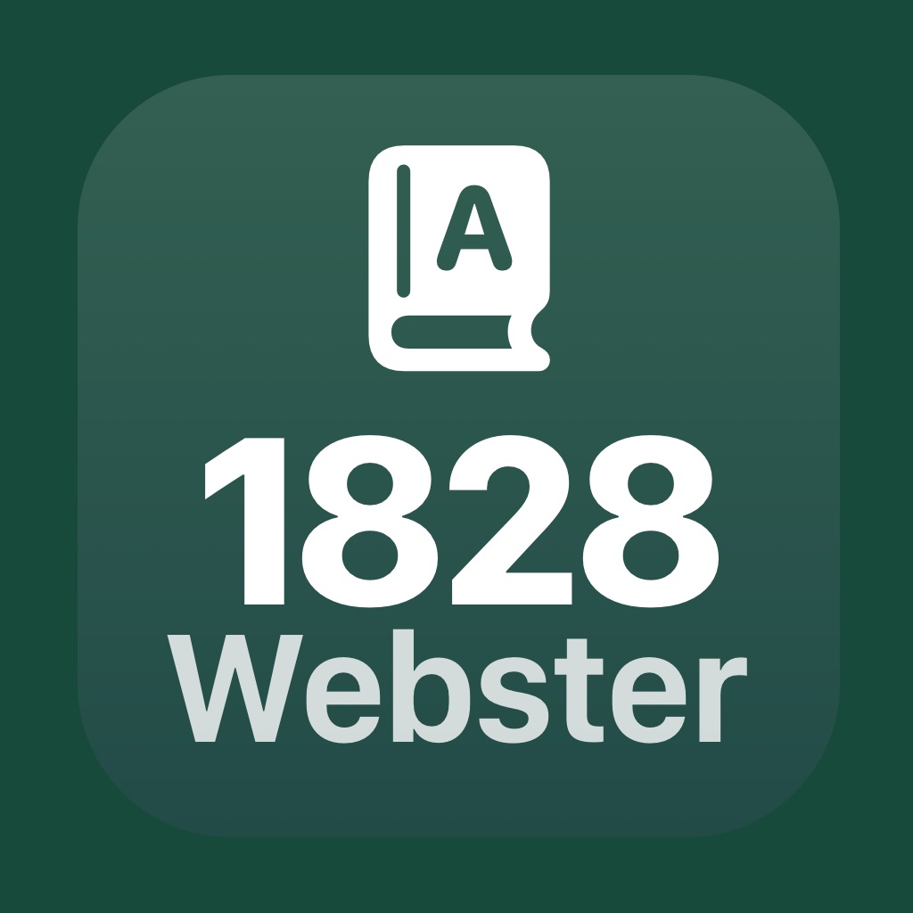 1828 Dictionary - Webster's app icon