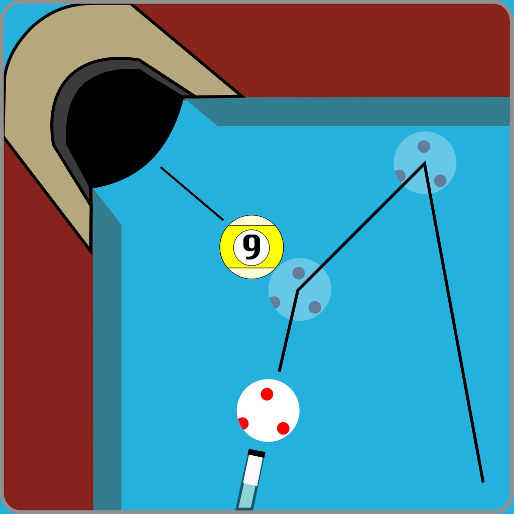 Billard Aiming Calculator Pro app icon