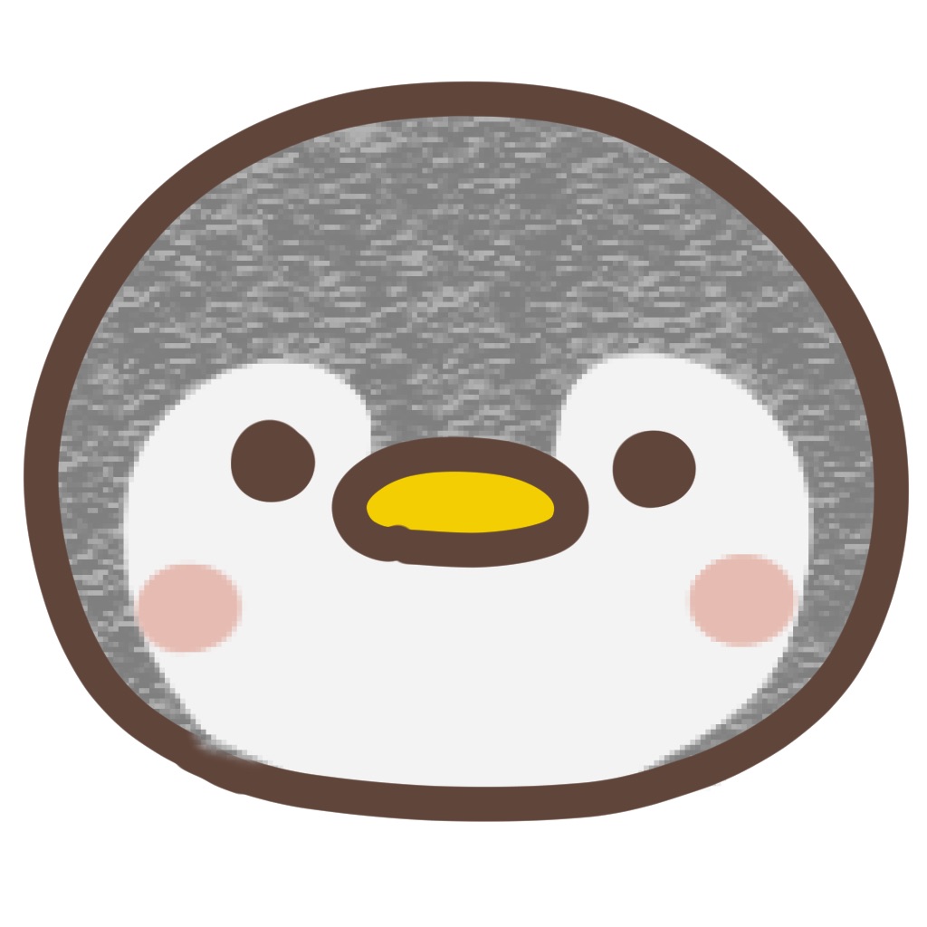 cutee penguin sticker app icon