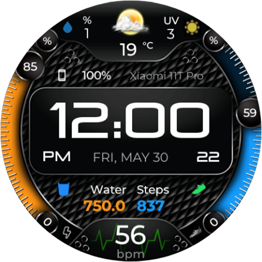 RealTex Premium Watch Face Google Play icon captured 2026-08-13