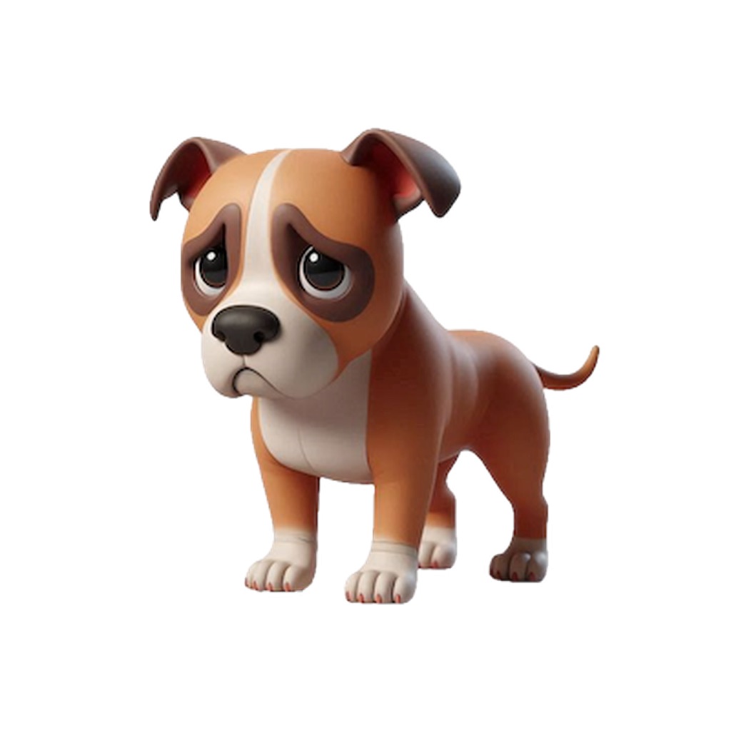 Sad Staffy Stickers app icon