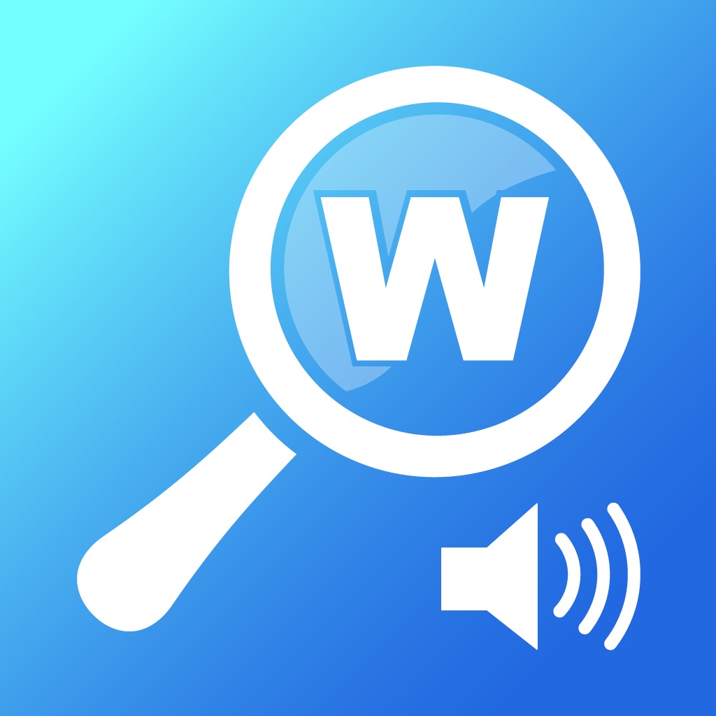 WordWeb Audio Dictionary app icon captured 2026-08-12