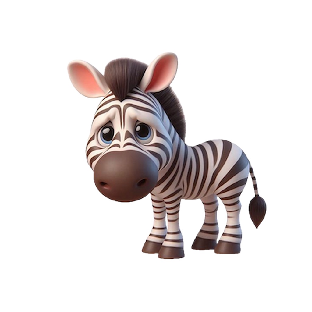 Sad Zebra Stickers app icon