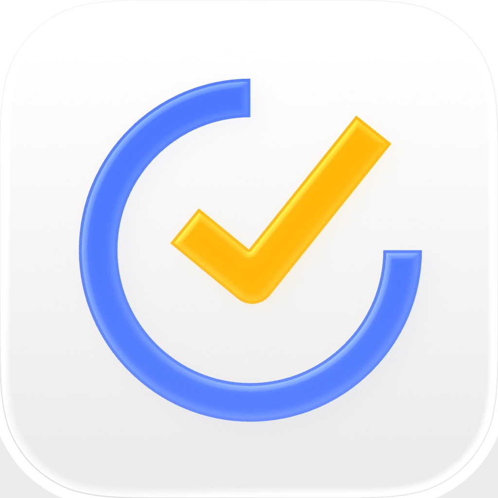 TickTick:To-do list,calendário app icon captured 2026-08-12