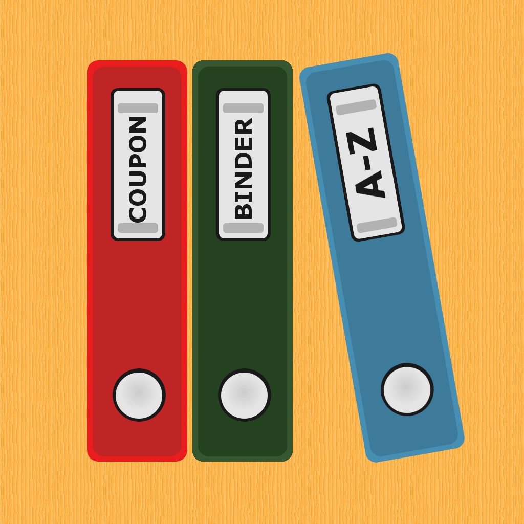 Coupon Binder app icon captured 2026-08-14