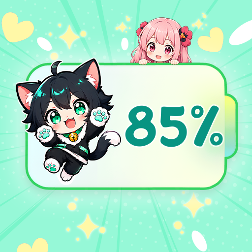Emoji Battery & Shimeji Pet Google Play icon captured 2026-08-12