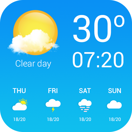 Clima - previsão do tempo Google Play icon captured 2026-08-12