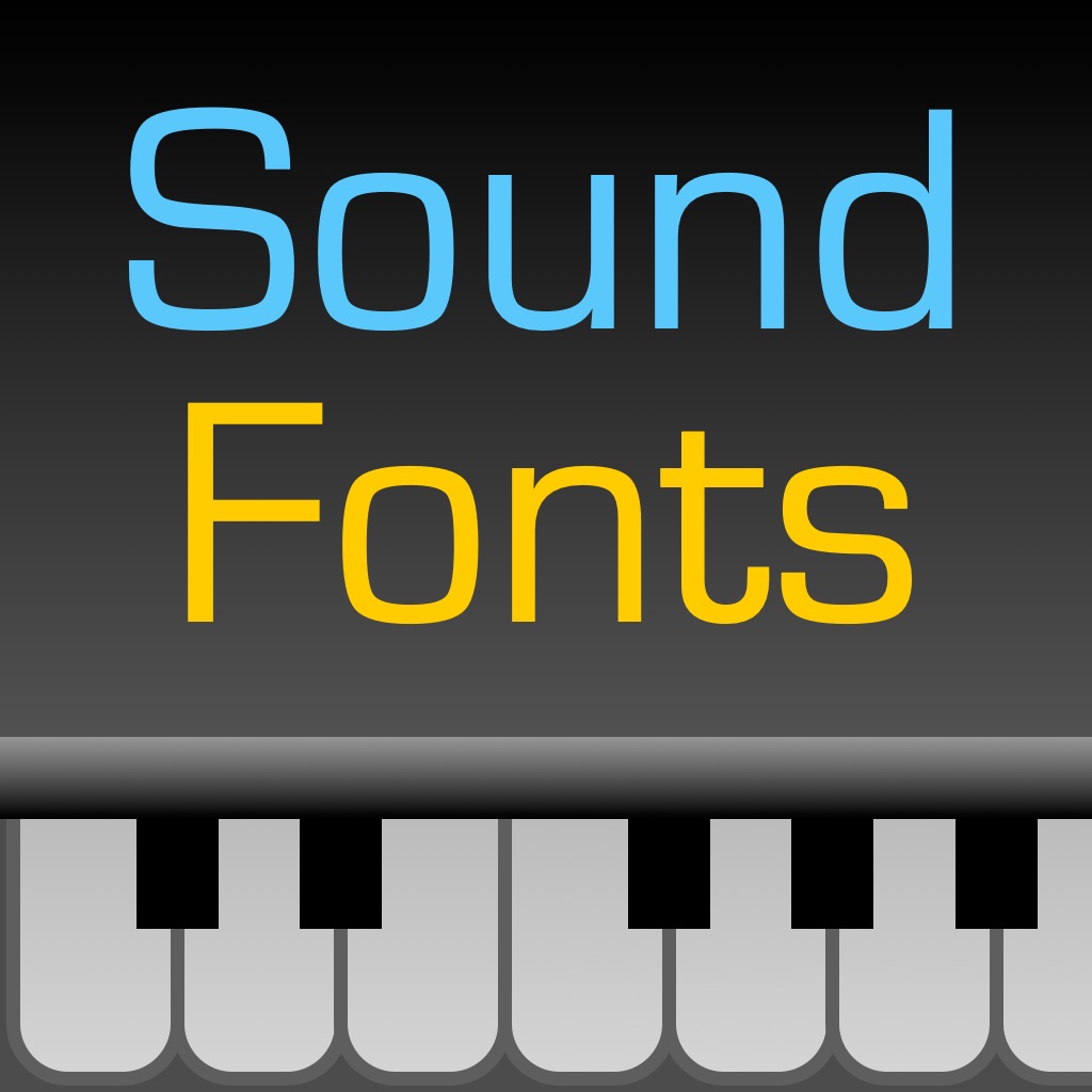 SoundFonts app icon captured 2026-08-14