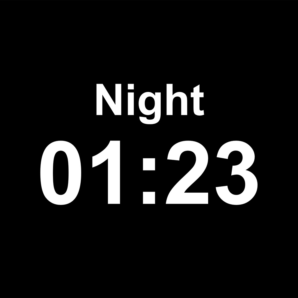 ShowTime Simple Clock Display app icon captured 2026-08-14