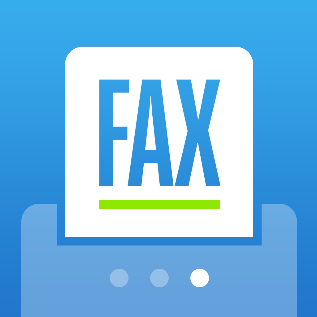 FAX for iPhone: Send & Receive app icon captured 2026-08-14