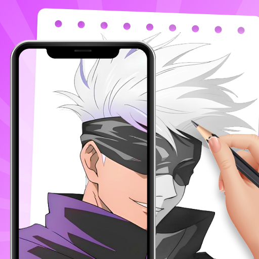Draw Anime - AR Tracing App Google Play icon captured 2026-08-12
