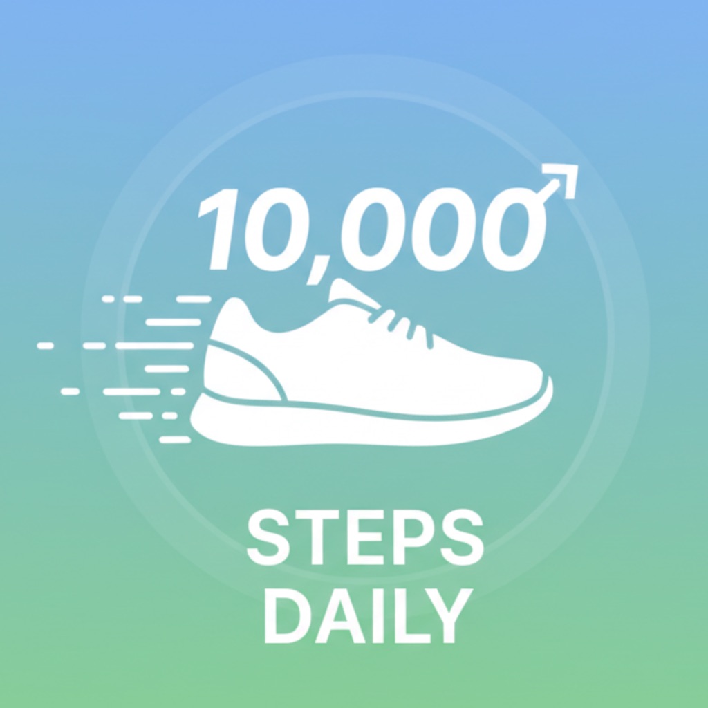 Easy Daily Step Counter app icon