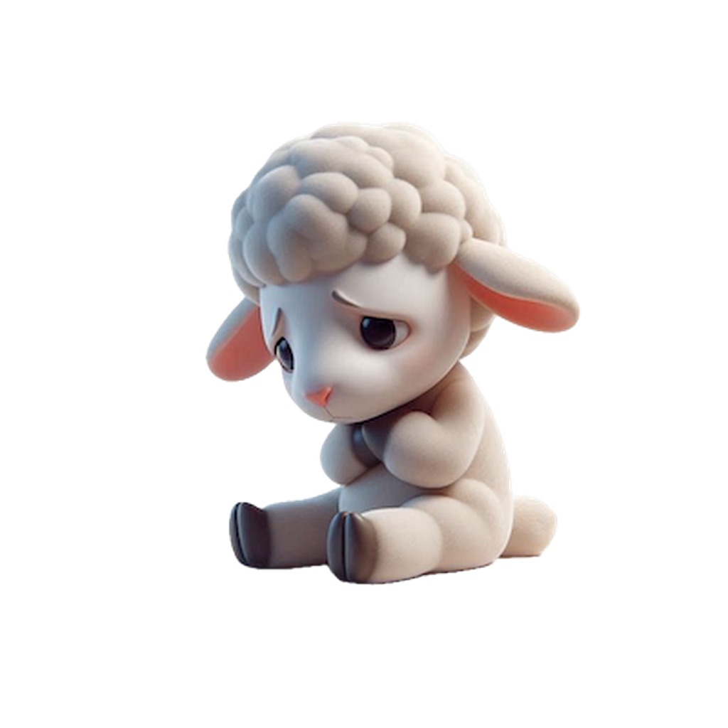 Sad Lamb Stickers app icon