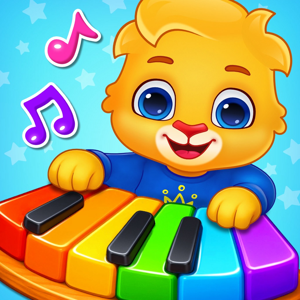 Kids Music: Piano, Xylo, Drums app icon